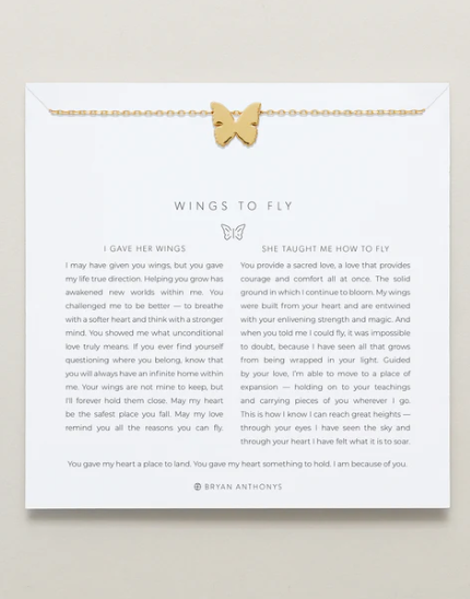 Wings to Fly Icon Necklace