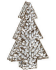 Glitter Rhinestone Ornament