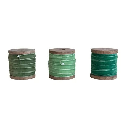 Wood Spool Ribbon 10 Yard
