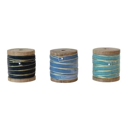 Wood Spool Ribbon 10 Yard