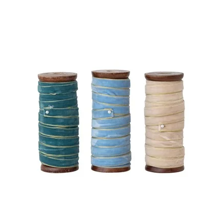 Wood Spool Ribbon 10 Yard
