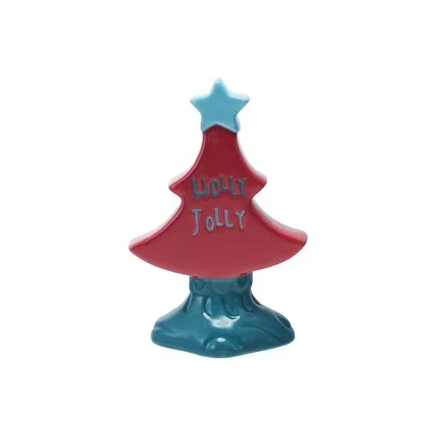 Hand-Painted Stoneware Tree