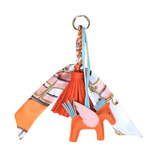 Horse Charm w/ Scarf Purse Charm