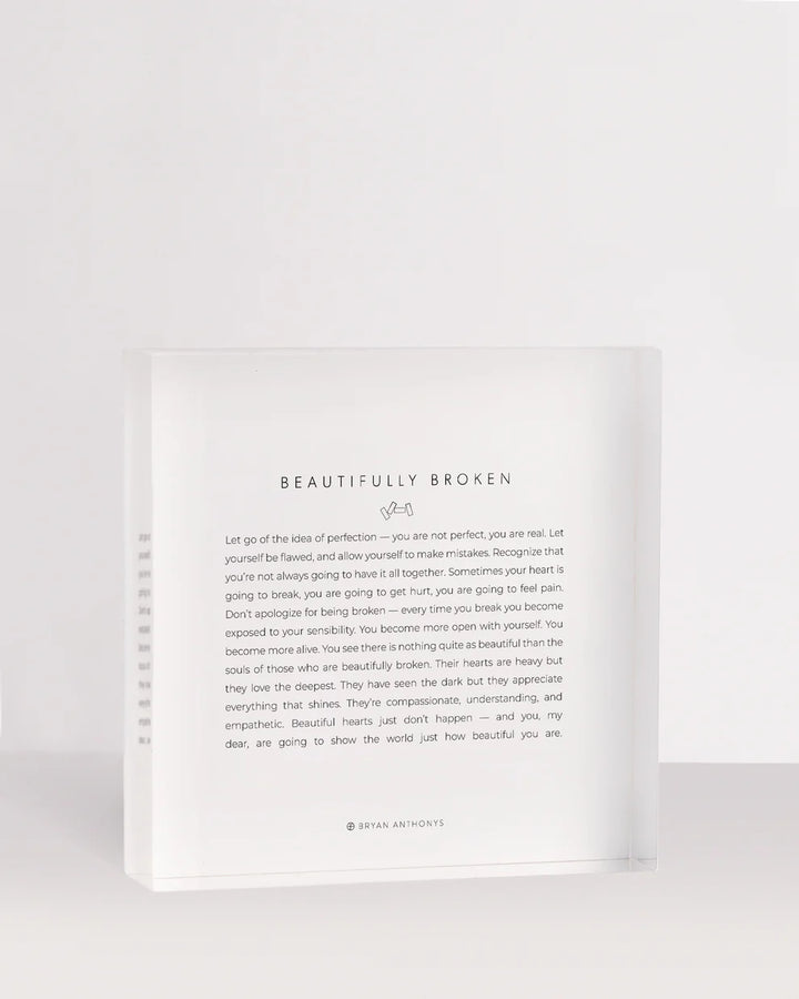 Bryan Anthony Acrylic Blocks