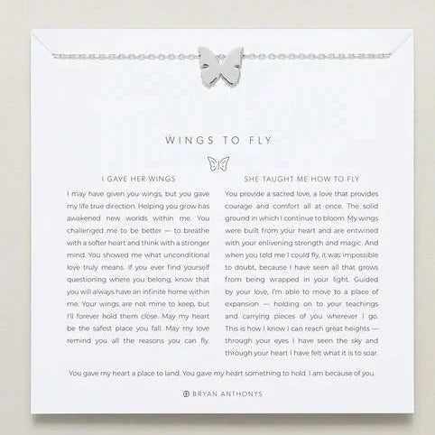 Wings to Fly Icon Necklace