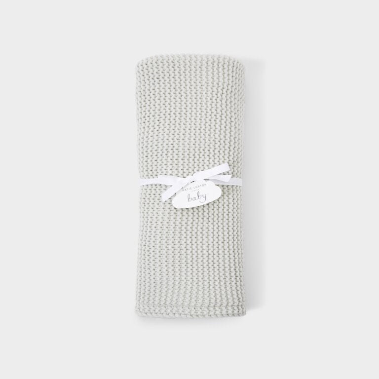 Cotton Knit Baby Blanket