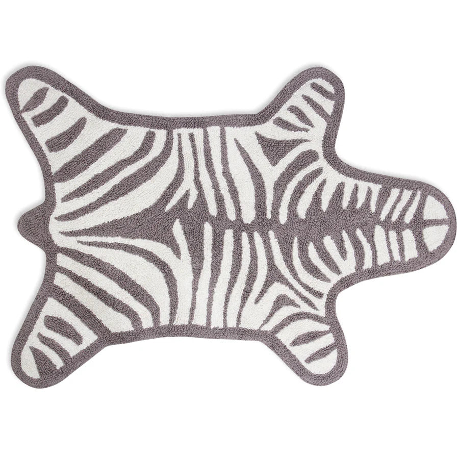 Reversible Zebra Bath Mat