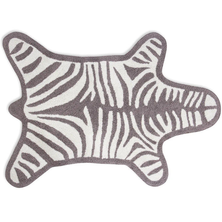 Reversible Zebra Bath Mat