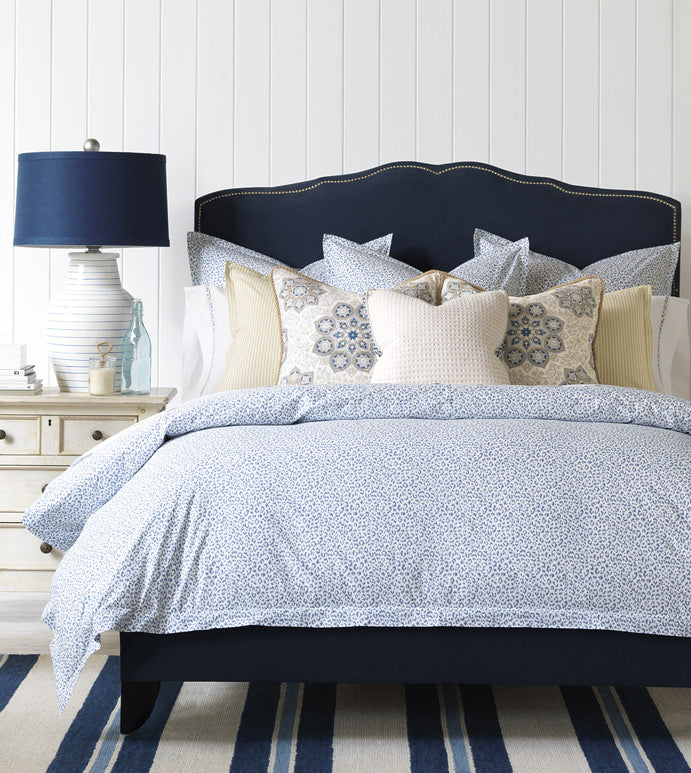 Tanner Indigo Duvet Cover