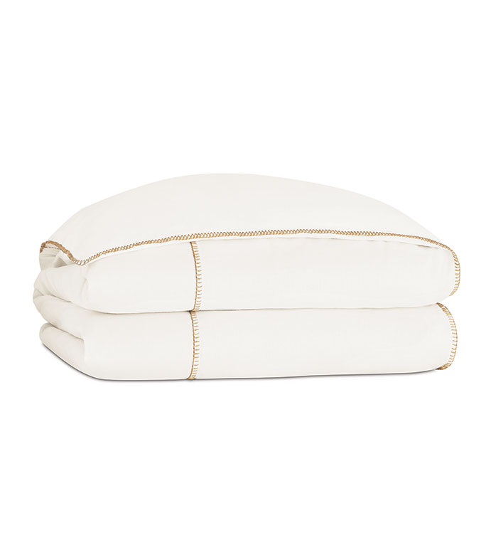 Cabo Blanket Stitch Duvet Cover
