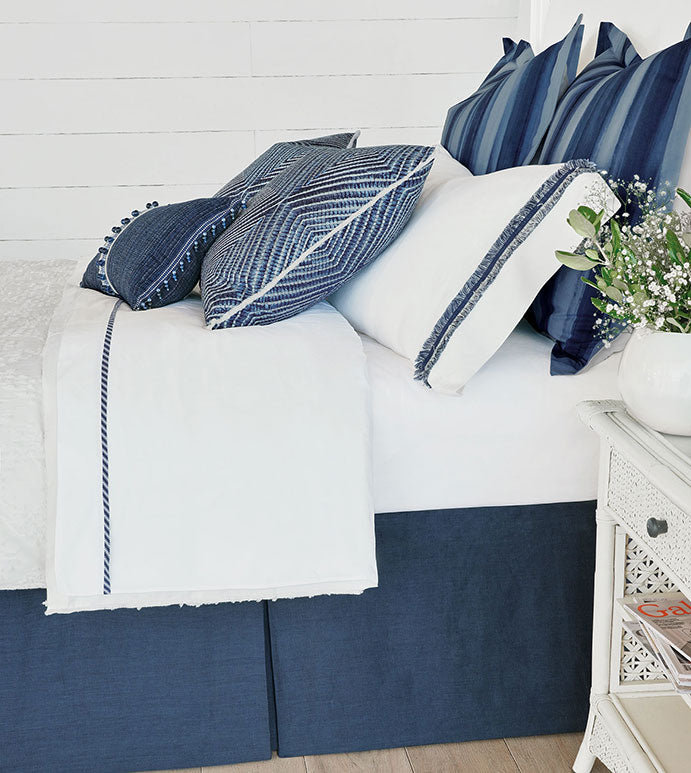 Mykonos Handpainted Decorative PIllow