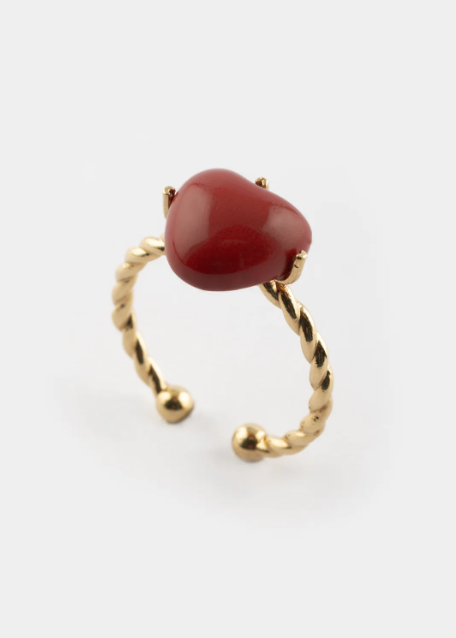 Heart Cherry Cherie  Ring