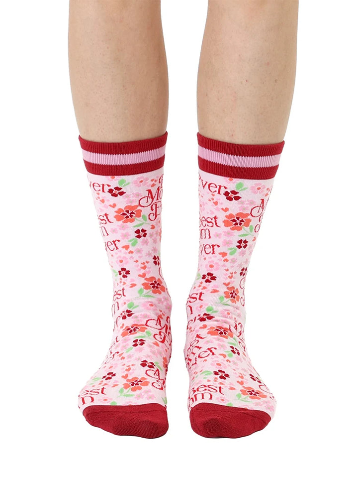 Womens  Bamboo Crew Socks