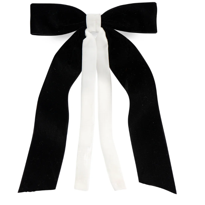 Shiraleah Two-Tone Velvet Bow Clip