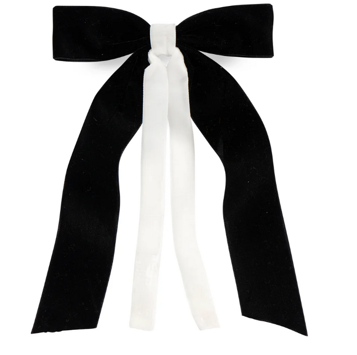 Shiraleah Two-Tone Velvet Bow Clip