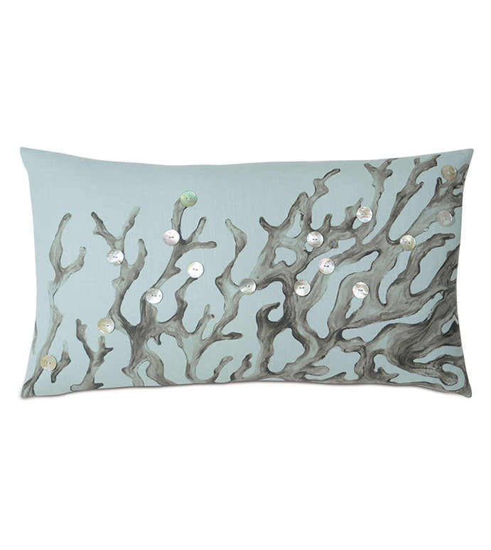 Nerida Coral Decorative Pillow