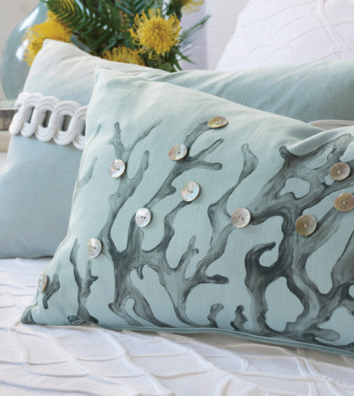Nerida Coral Decorative Pillow
