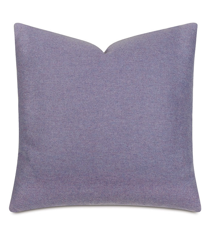 Vincent Textured Lilac Decorative Pillow