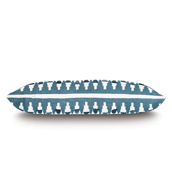 Amani Fil Coupe in Teal Decorative Pillow
