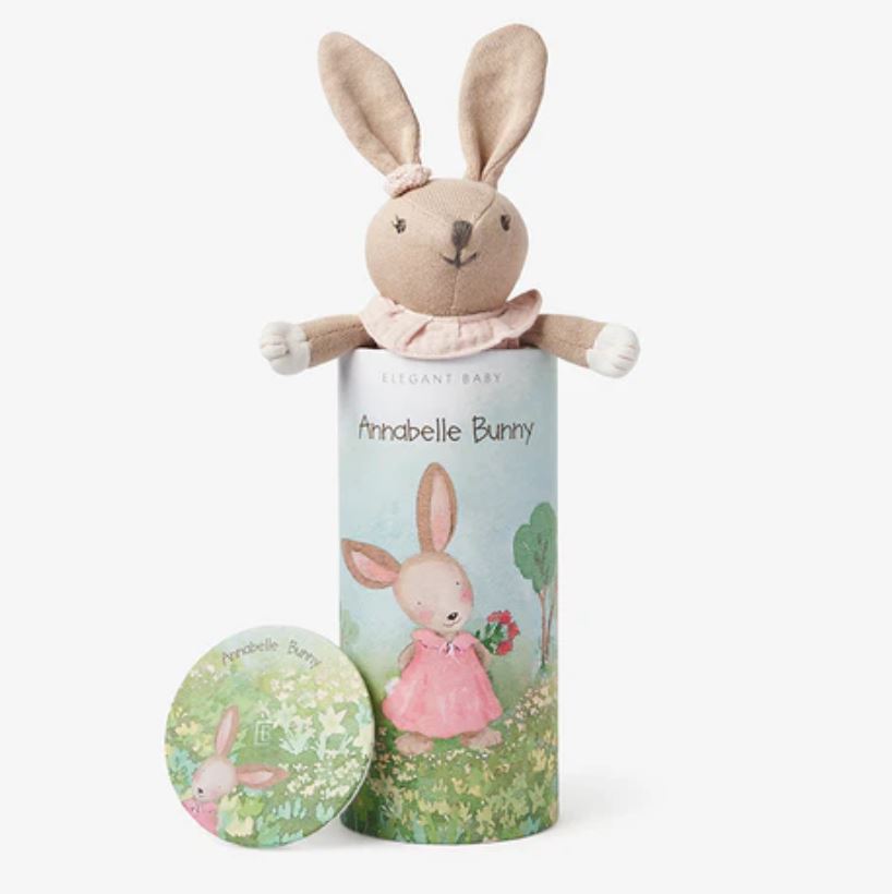 Bunny Toy  10" Cylinder