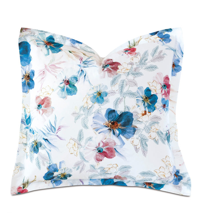 Adare Manor Floral Decorative Pillow
