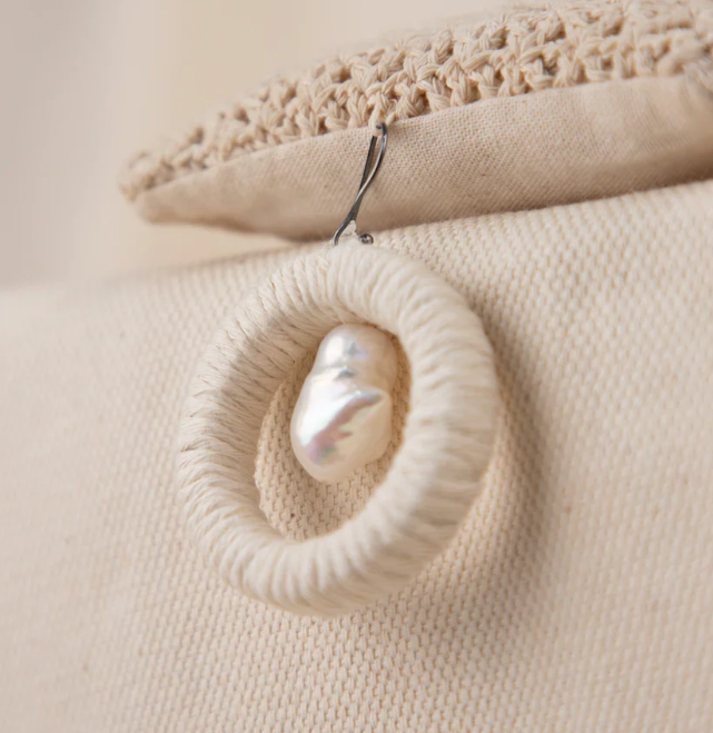 Earrings Aretes Conchita | Natural