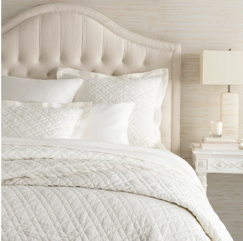 Washed Linen Coverlet