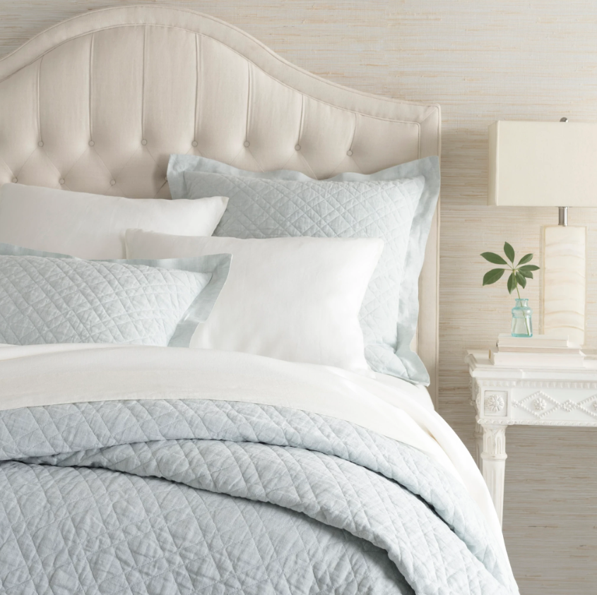 Washed Linen Coverlet