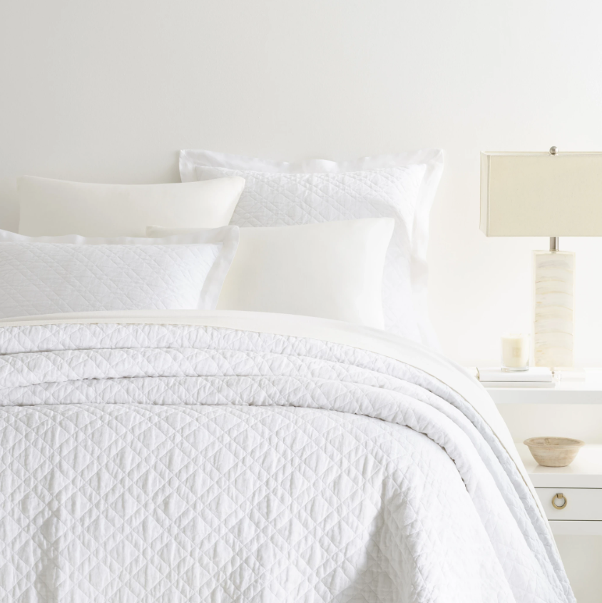 Washed Linen Coverlet