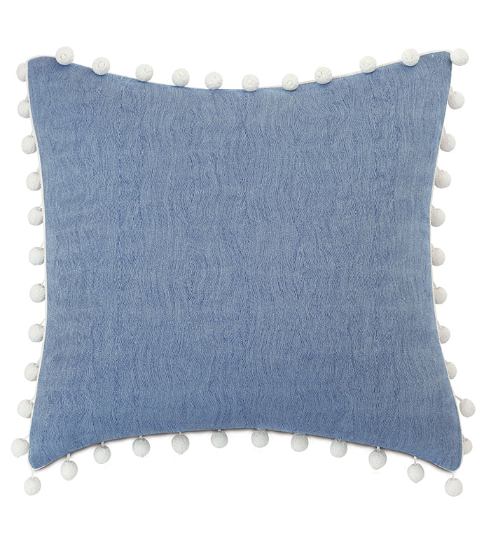 Castaway Ball Trim Decorative Sham