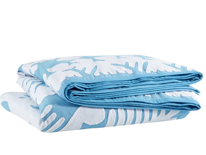 Knight Wood Cutwork Coverlet