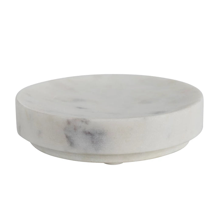 Soap Dish Round Marble