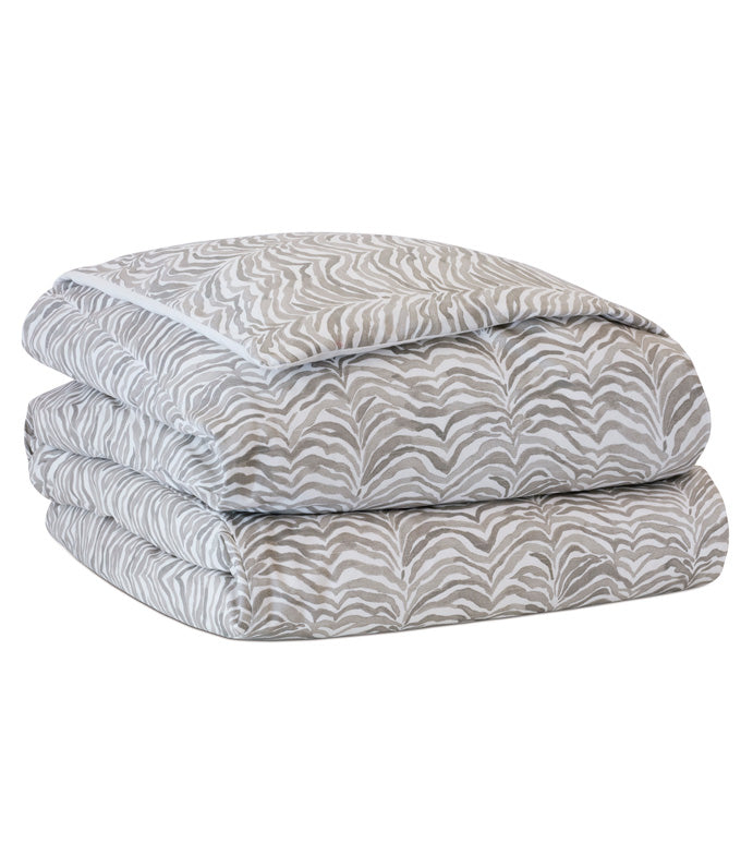 Amara Dove Hand-Tacked Comforter