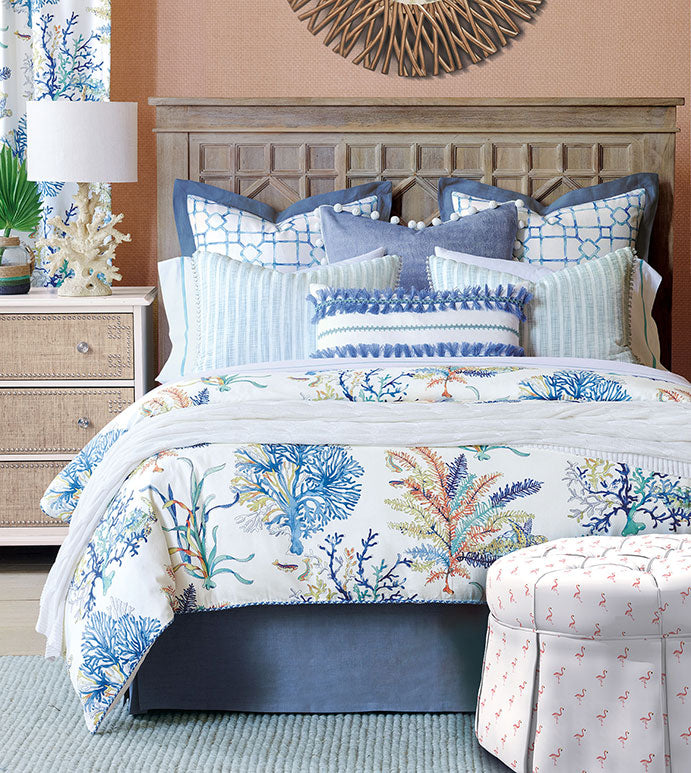 Castaway Coral Reef Duvet Cover