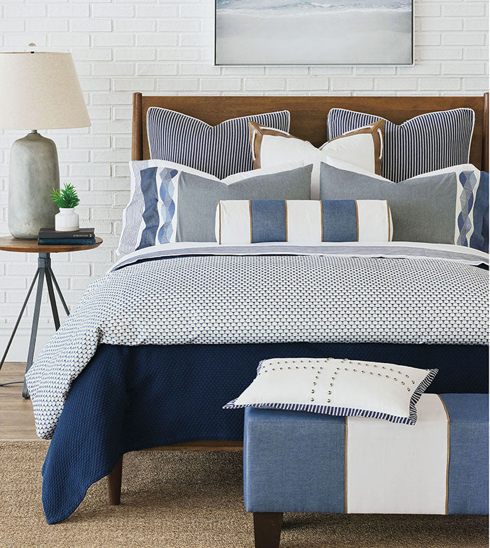 Halprin Embroidered Coverlet