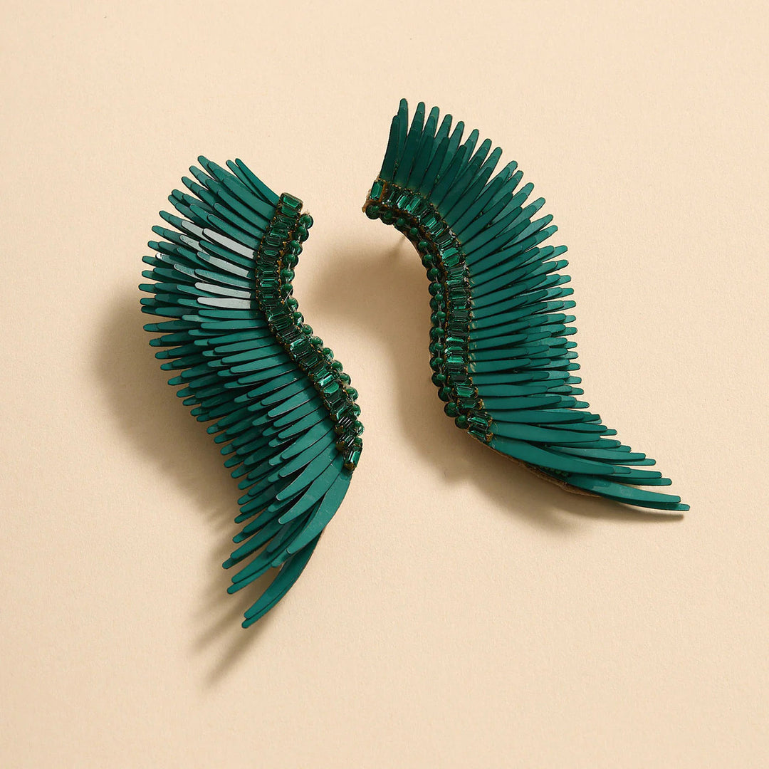 Madeline Gem Emerald Earrings