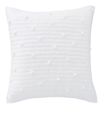 Pom Poms Quilted Sham