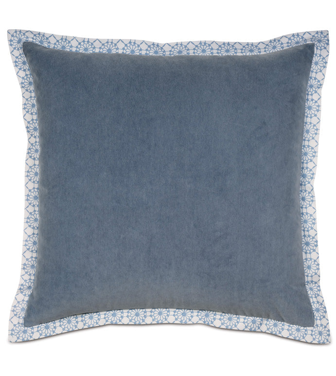 Penelope Denim Decorative Pillow