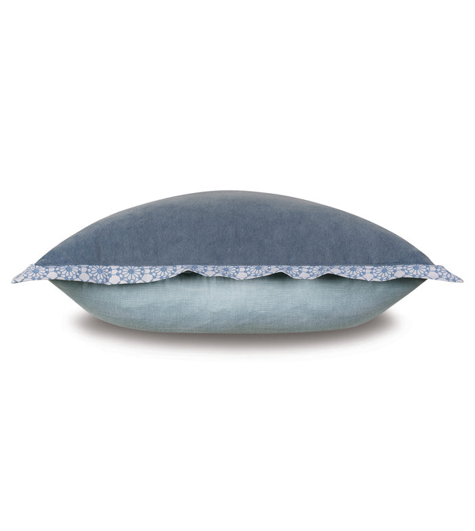 Penelope Denim Decorative Pillow