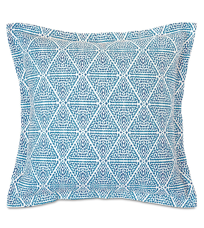 Clementine Geometric Decorative Pillow