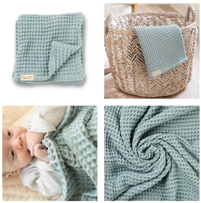 Waffle Baby Blanket