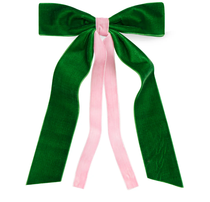 Shiraleah Two-Tone Velvet Bow Clip