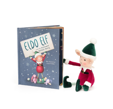 Eldo Elf and the Patchwork Bashful Bunny Book