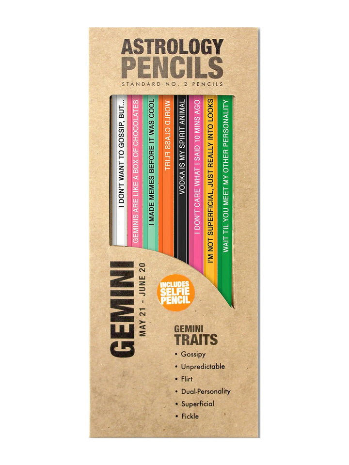Astrology Pencil Set