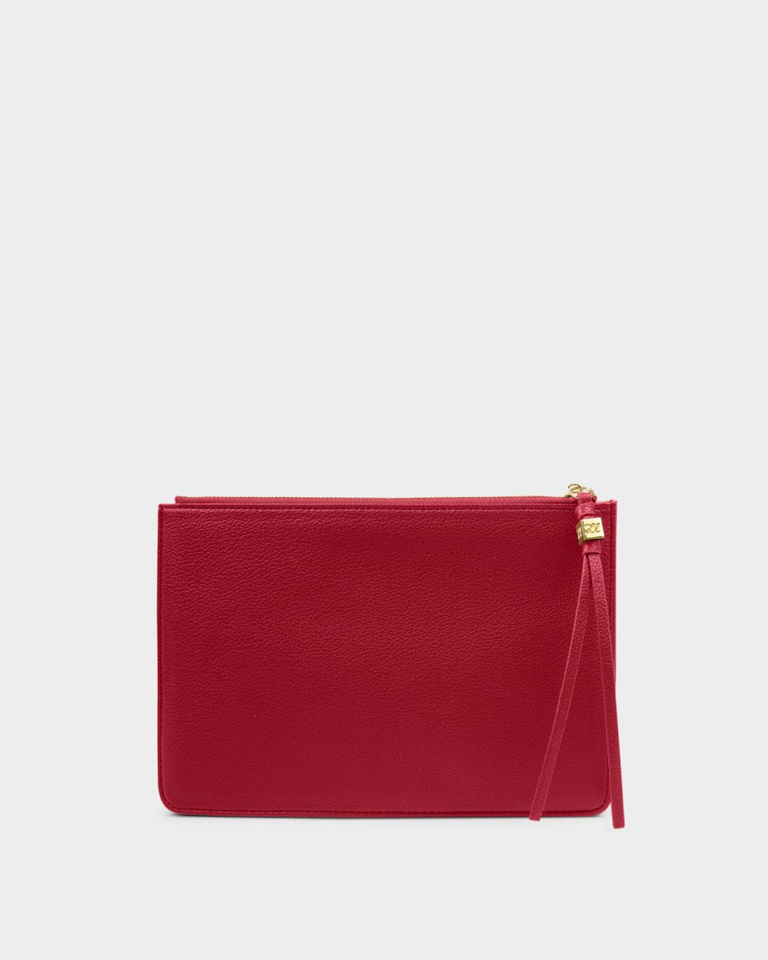 Tassel Charm Pouch / Garnet Red