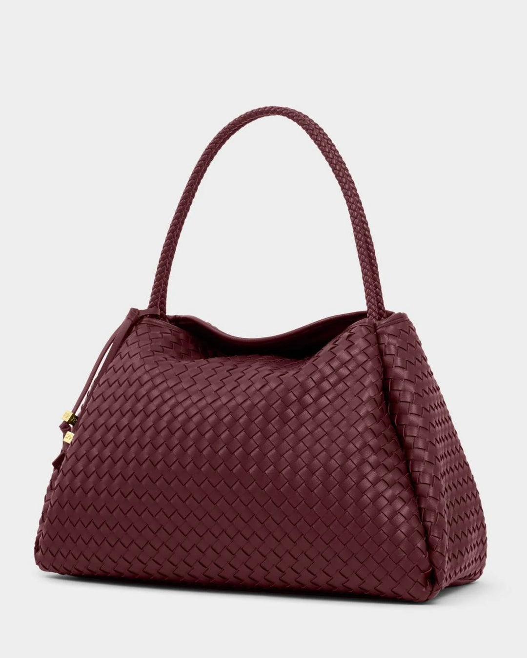 Nova Hand Woven Large Shoulder Bag / Cherry Mixed