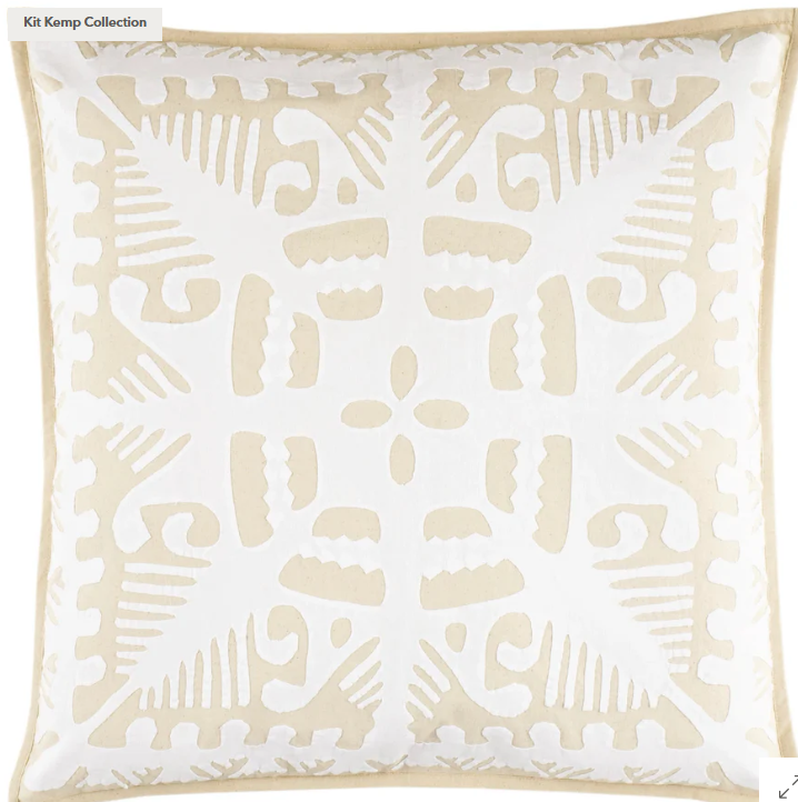 Knight Wood Cutwork Sham