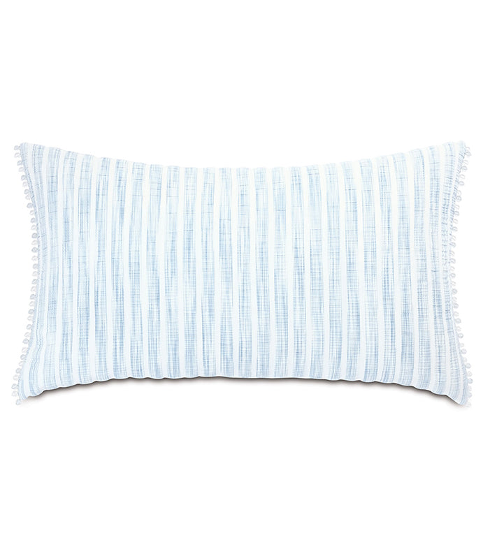 Castaway Seersucker Decorative Pillow