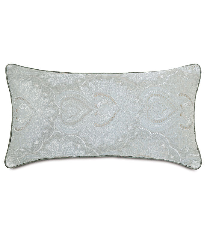 Danae Embroidered Decorative Pillow
