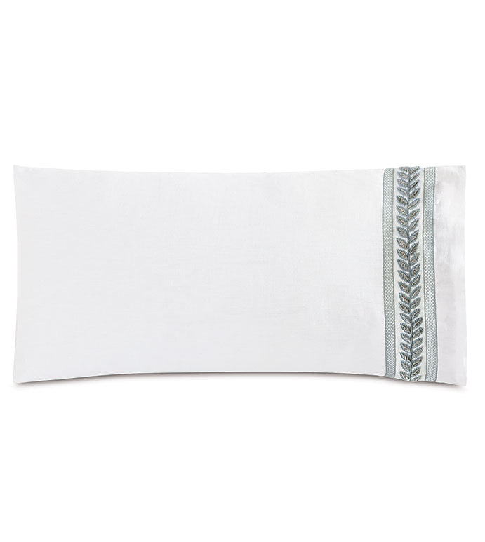 Amberlynn Velvet Leaf Decorative Pillow